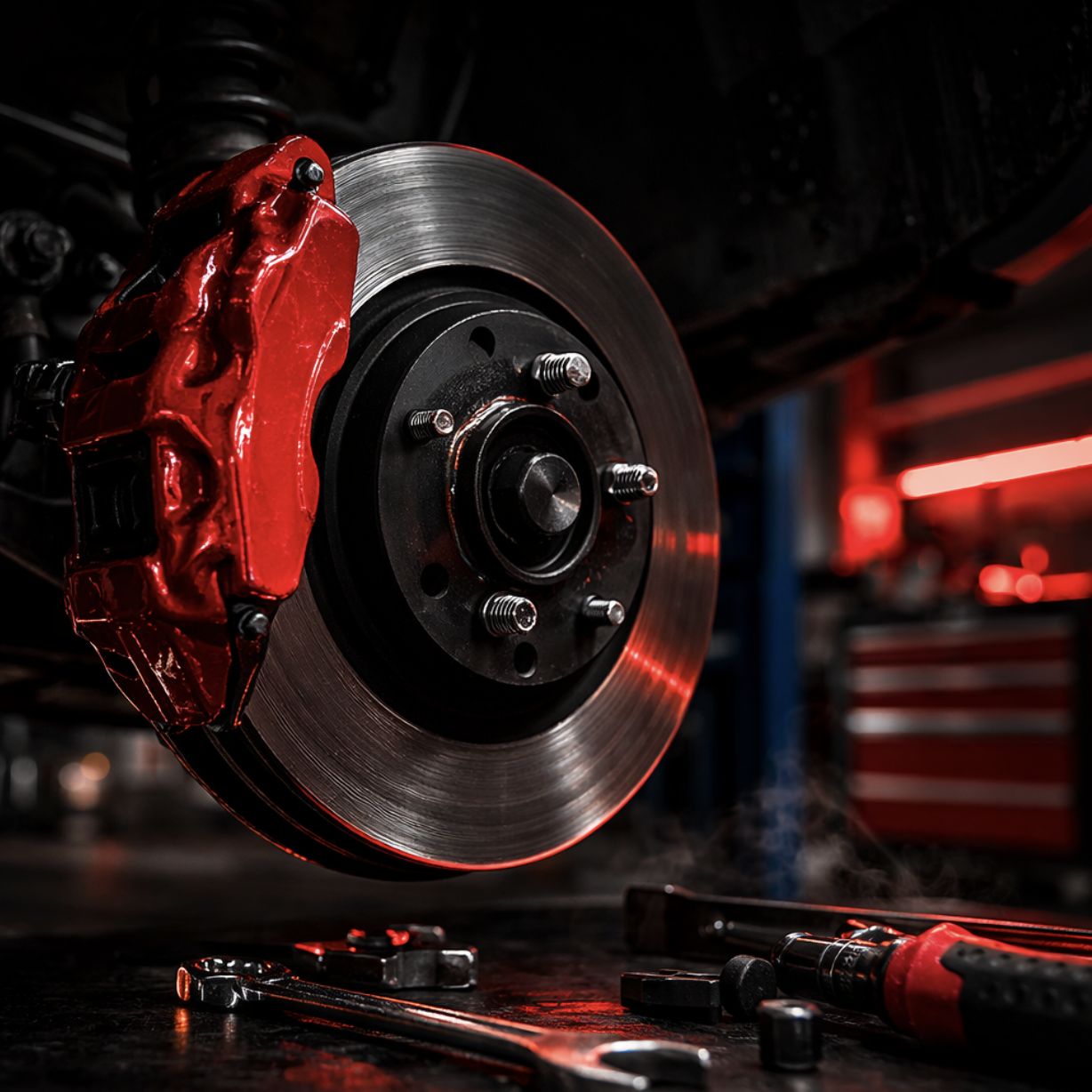 Brake service with honest upfront pricing