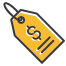 Upfront pricing icon